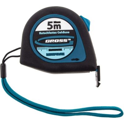 Рулетка Ergonomisch  5 м х25мм магнитный обрезиненный зацеп GROSS 31103 в Москве