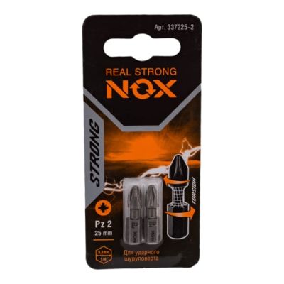 Бита PZ 2х25 C 6,3  torsion "NOX STRONG" 337225-2 в Москве