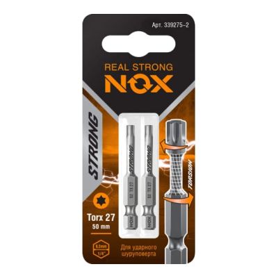 Бита TX-27-50 E 6,3 torsion "NOX STRONG" 339275 в Москве