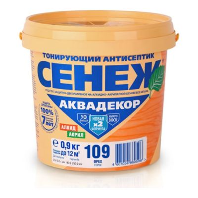 Х2-109 (орех) -0,9 кг - Сенеж Аквадекор в Москве