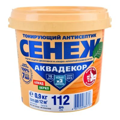 Х2-112 (дуб) -0,9 кг - Сенеж Аквадекор в Москве
