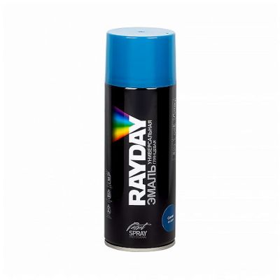 Краска аэрозоль акрил синяя 520мл (12) Rayday PU-0004 в Москве