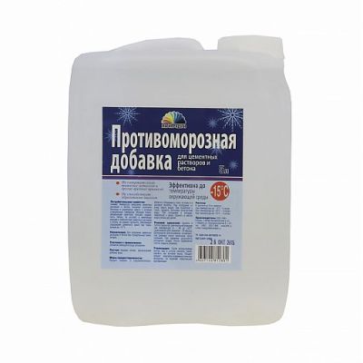 Антиморозная добавка для растворов и бетона (формиат натрия) 5л (1/120) в Москве