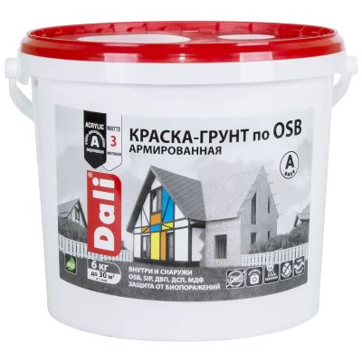 Краска-грунт  DALI по OSB БАЗА А 6 кг (1) Рогнеда																														 в Москве