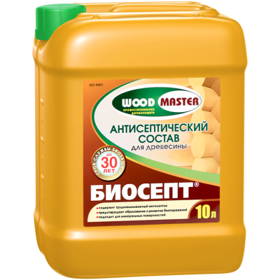 Биосепт антисептический состав Woodmaster 10л (1) Рогнеда в Москве