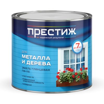 Эмаль ПФ-115 шоколадная 1,9 кг (6) Престиж в Москве