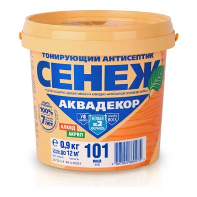 Х2-101 (иней) -0,9 кг - Сенеж Аквадекор в Москве