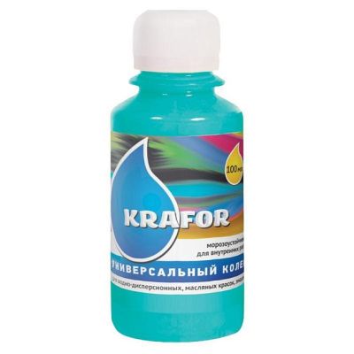 Колер универсальный №15 морская волна 100мл (6/108) "Krafor" в Москве