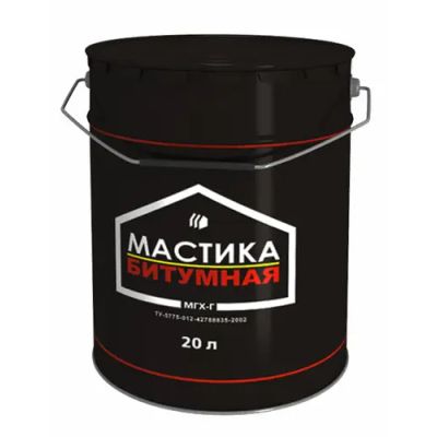 Мастика битумная МГХ-Г 21кг (1/33) "Грида" в Москве