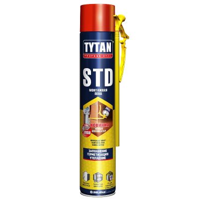 Пена монтажная Tytan Professional STD O2 750мл (12/672) в Москве