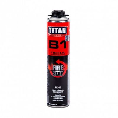 Пена монтажная Tytan Professional B1 Профи 750мл огнеупорная (12/672) в Москве