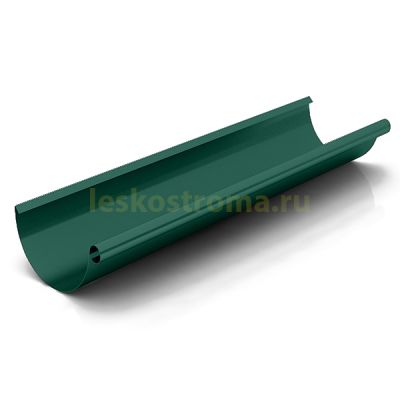 Желоб 3000 оц 0.50 (RAL 6005) двустор в Москве