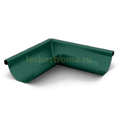 Желоб угловой наружний штамп оц 0.50 (RAL 6005) в Москве