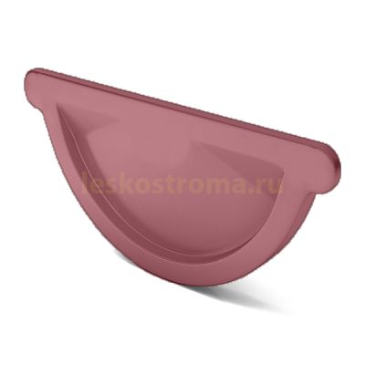 Заглушка желоба оц 0.50 (RAL 3005) в Москве