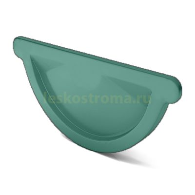 Заглушка желоба оц 0.50 (RAL 6005) в Москве