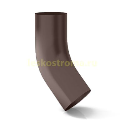 Колено штампованное сливное 100 оц 0.50 (RAL 8017) в Москве