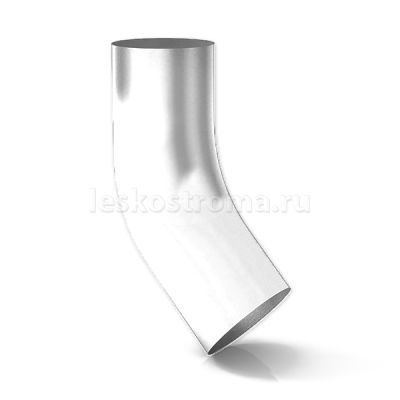 Колено штампованное сливное 100 оц 0.50 (RAL 9003) в Москве