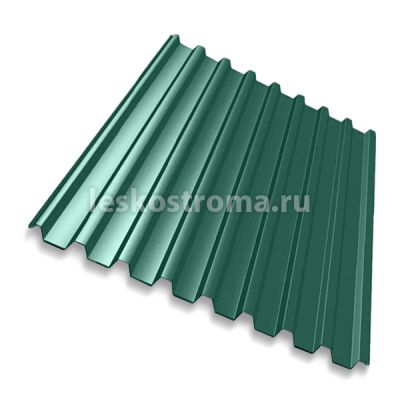 Профнастил С20 0,45 мм 2000*1150 Зеленый мох (RAL 6005) в Москве