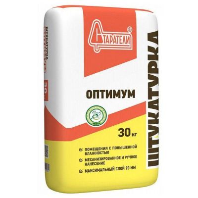 Штукатурка гипсовая Старатели Оптимум, 30кг в Москве