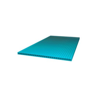 Сотовый поликарбонат UltraPlast 6х2100х6000 (бирюза) в Москве